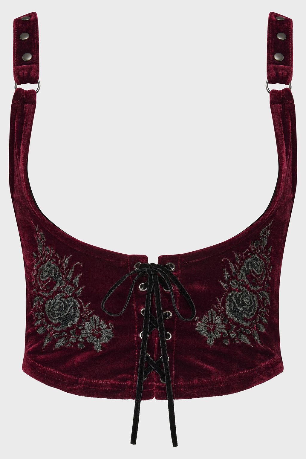A Devil's Rose Underbust Corset Top