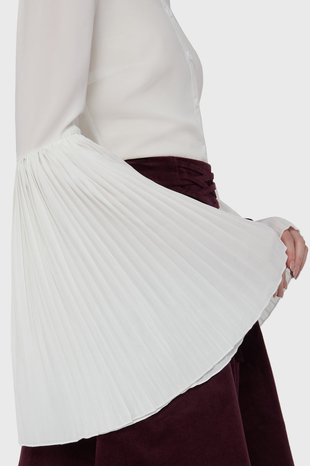 Alexandra's Mournng Shirt White