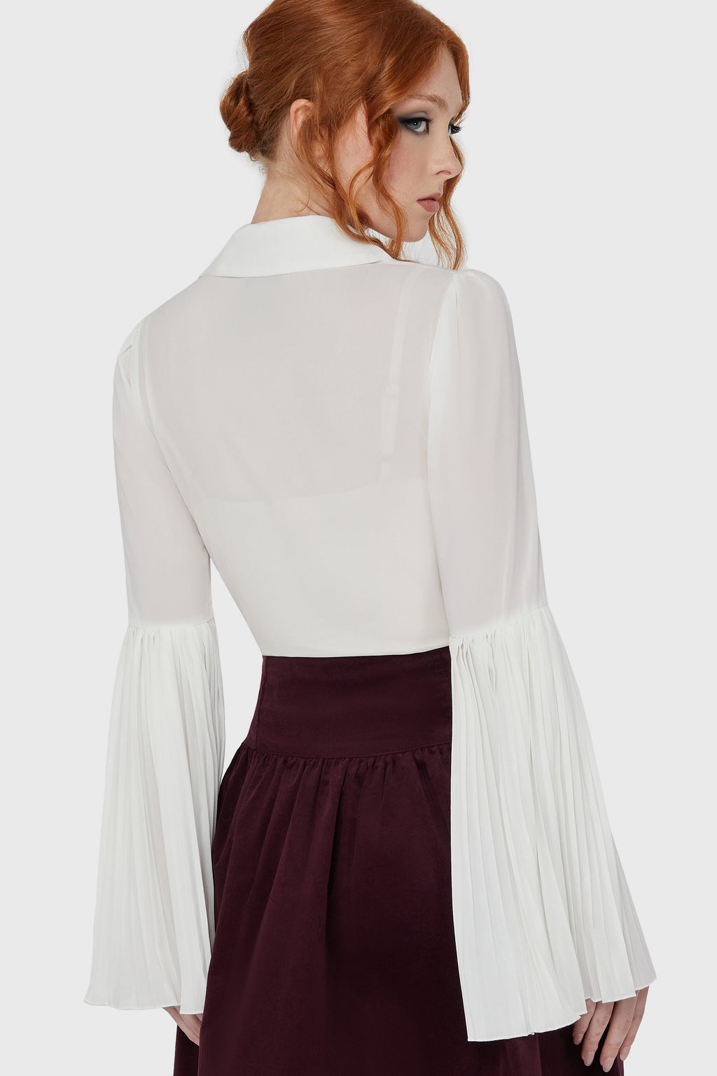 Alexandra's Mournng Shirt White