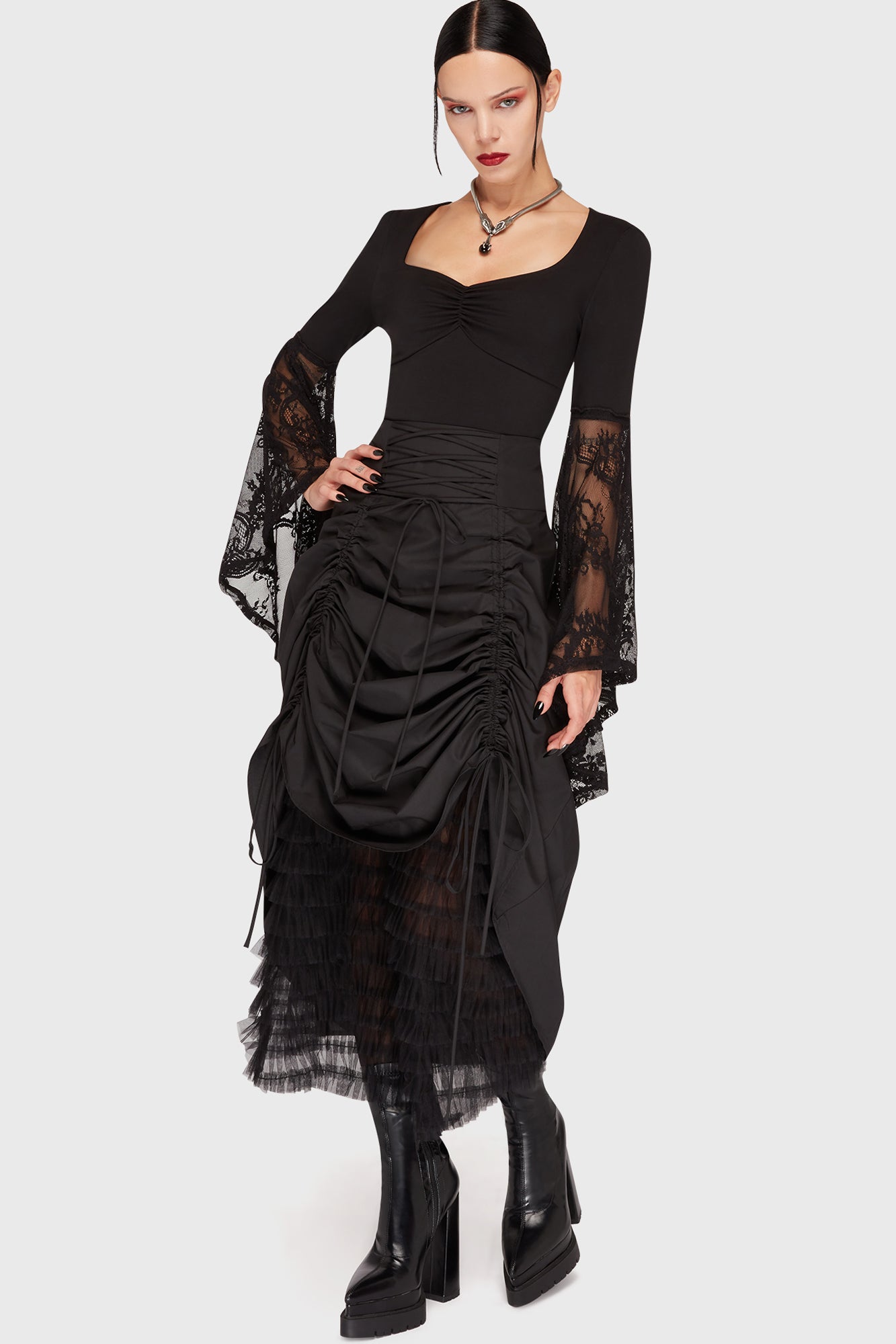 Araminta's Lament Midi Skirt