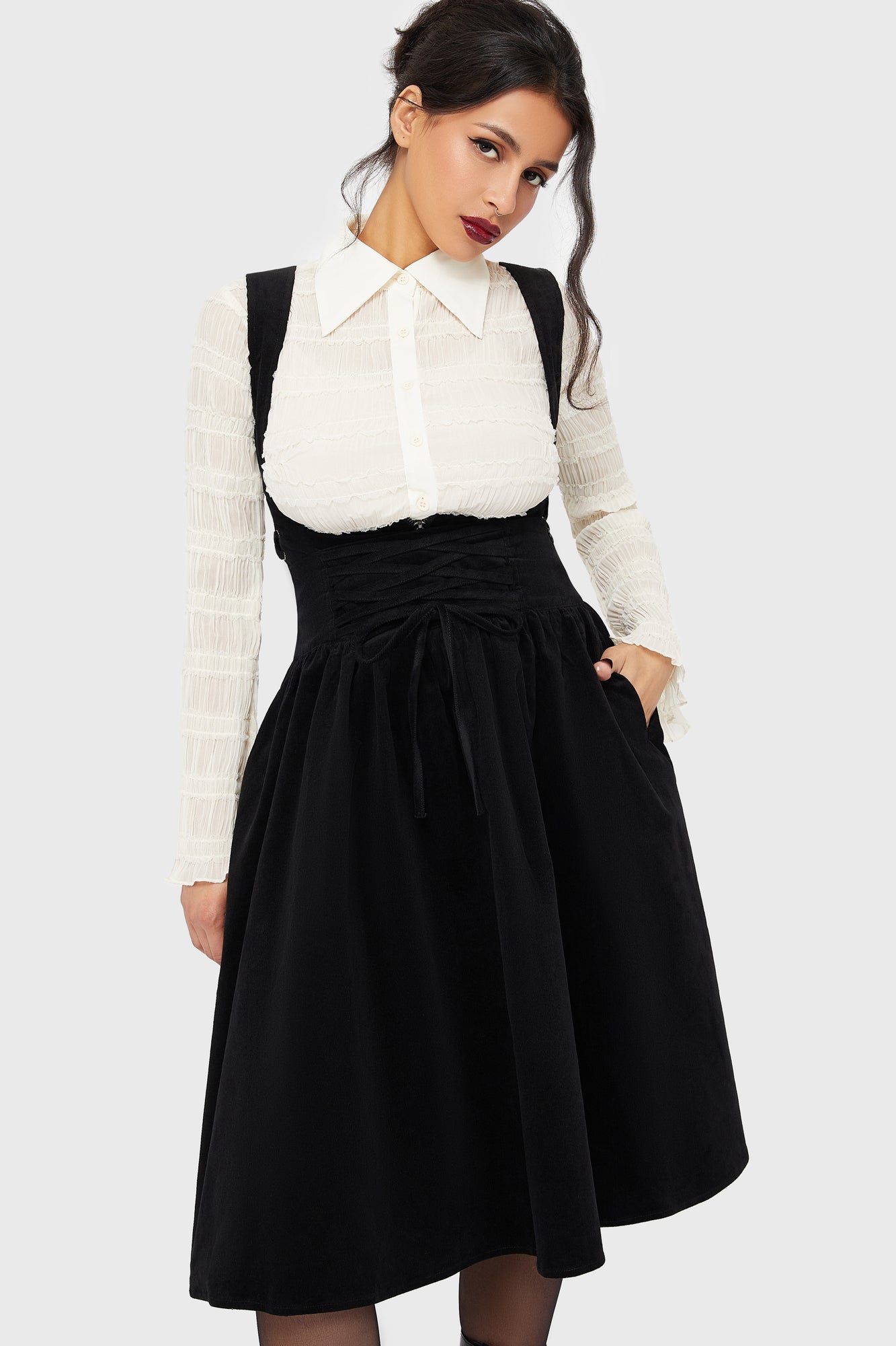 Violet's Ballad Midi Skirt