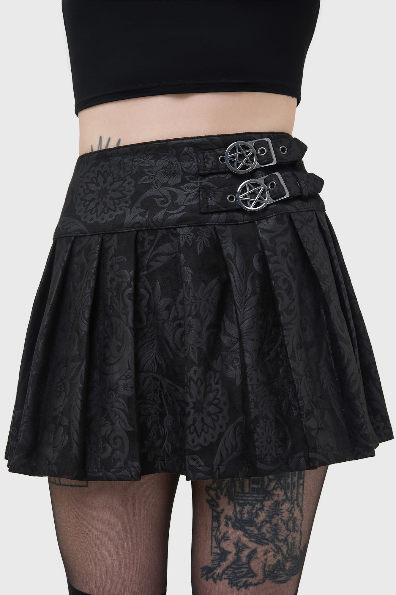 Bat Girl Skirt BLACK LILY