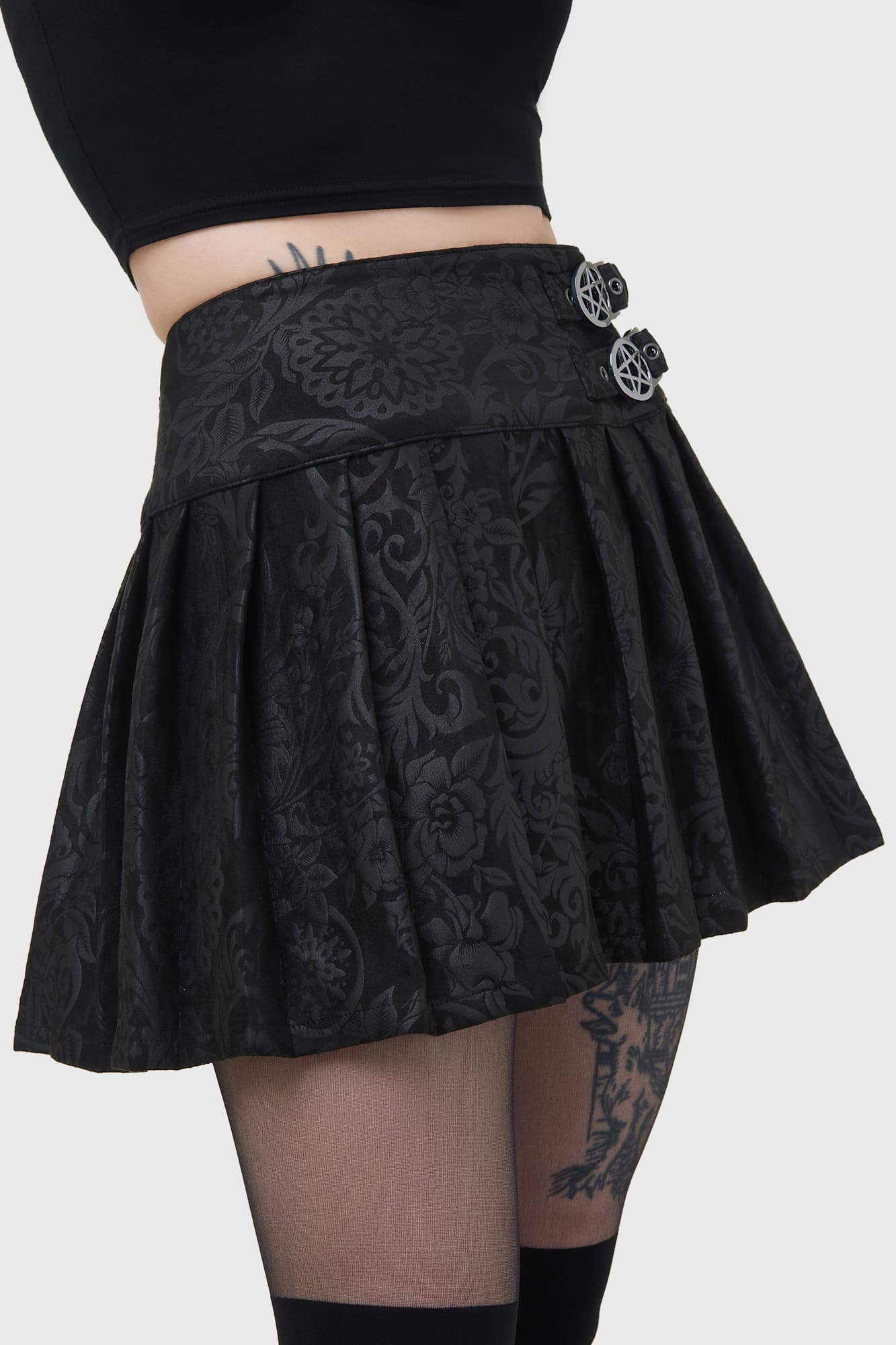 Bat Girl Skirt BLACK LILY
