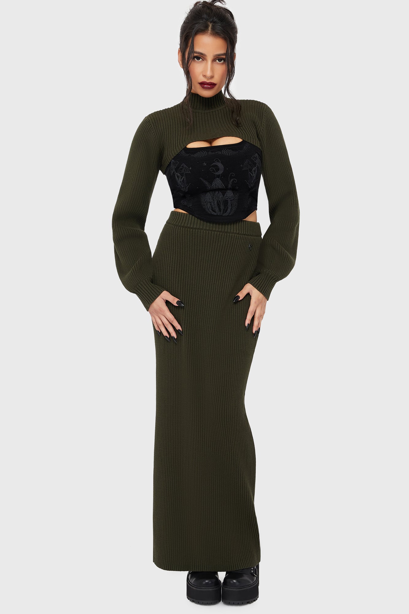 Belinda's Woe Bolero Khaki