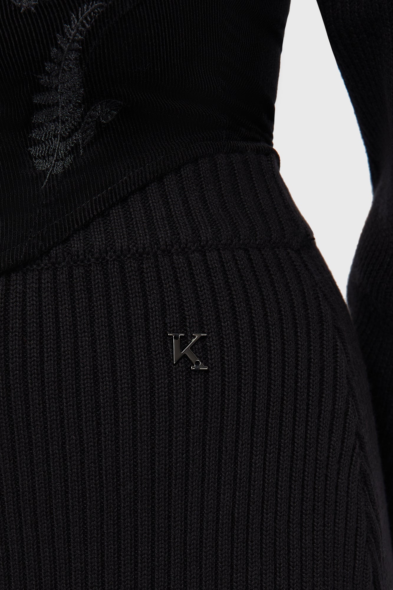 Belinda's Woe Maxi Skirt Black