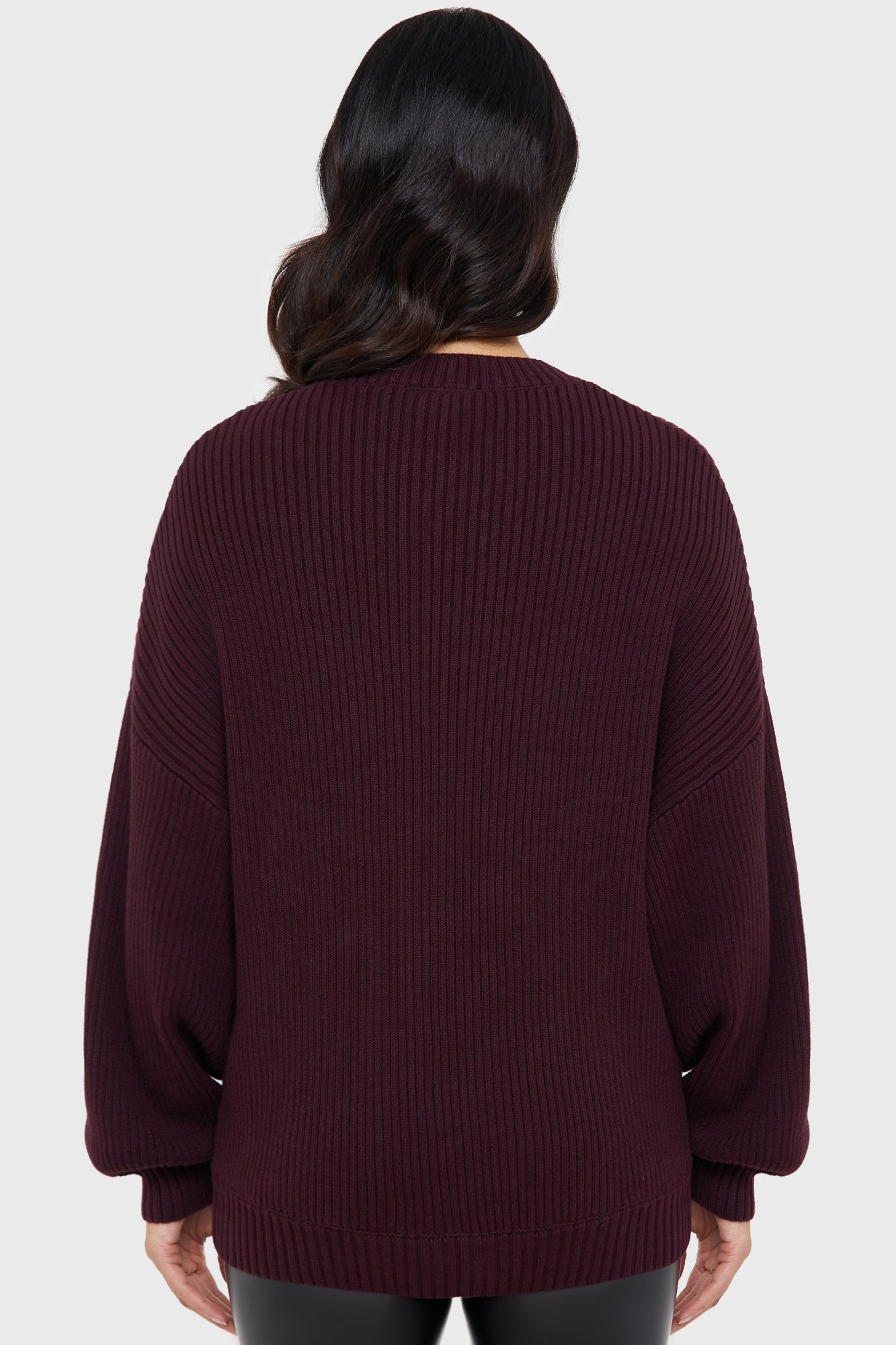 Belinda Sweater AUBERGINE