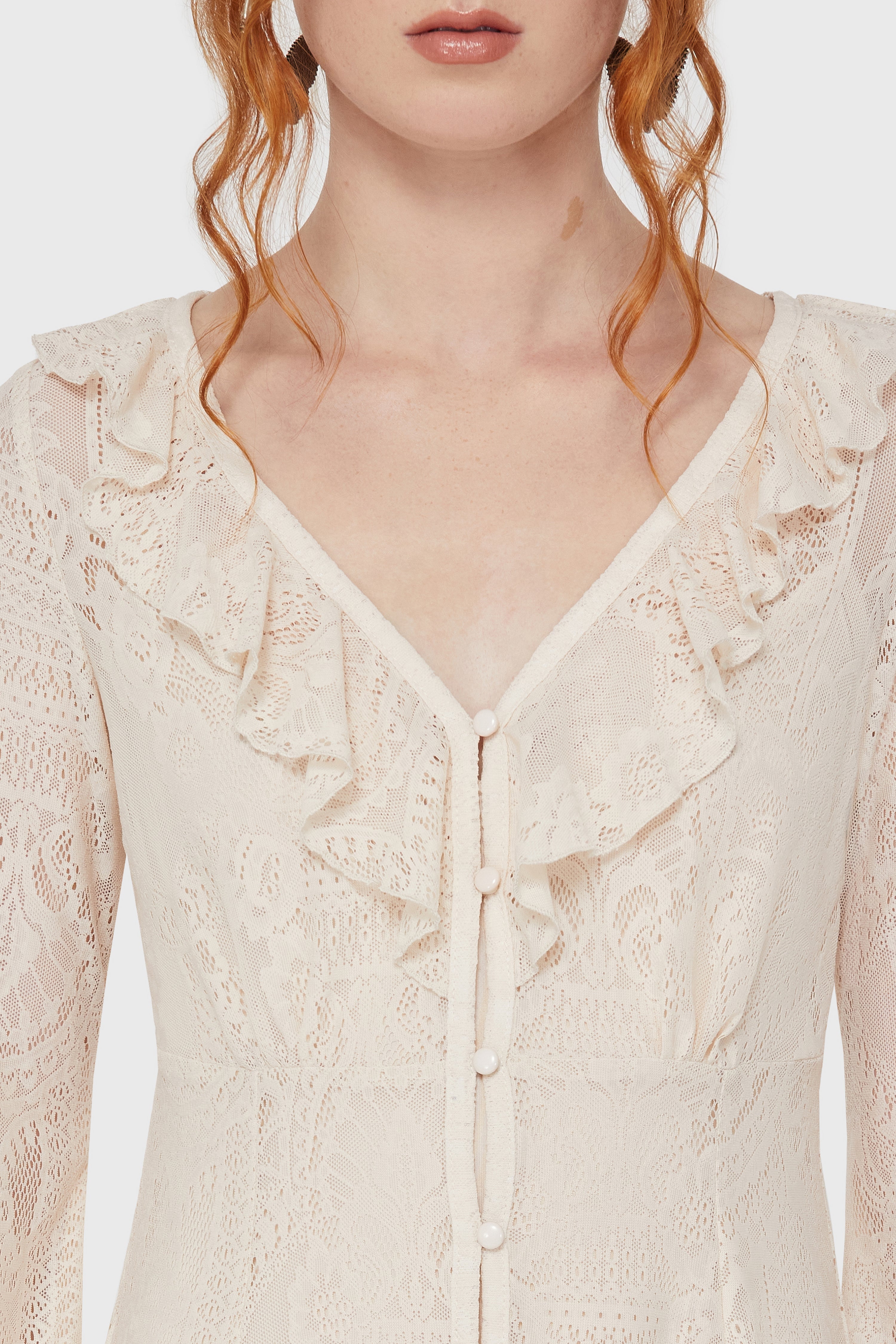 Cybele Lace Dress Ivory