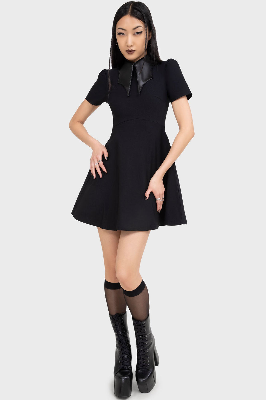 Chapel Collar Dress