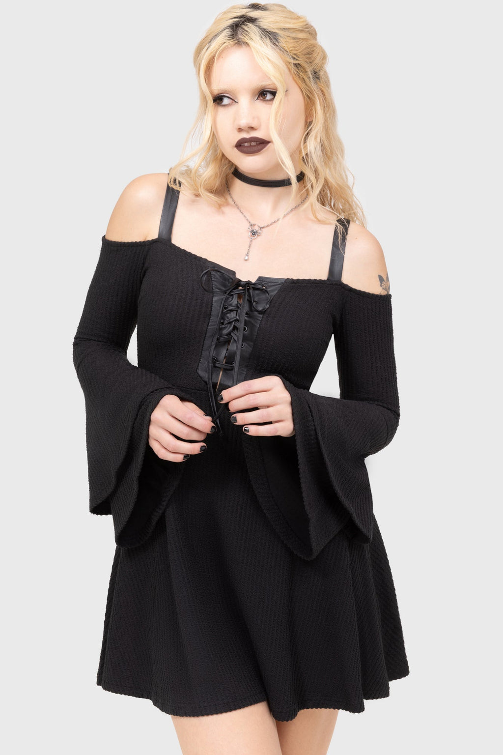 Dark Myth Dress Black