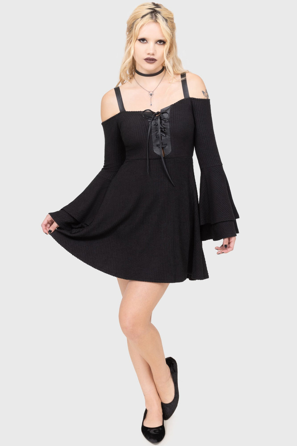 Dark Myth Dress Black