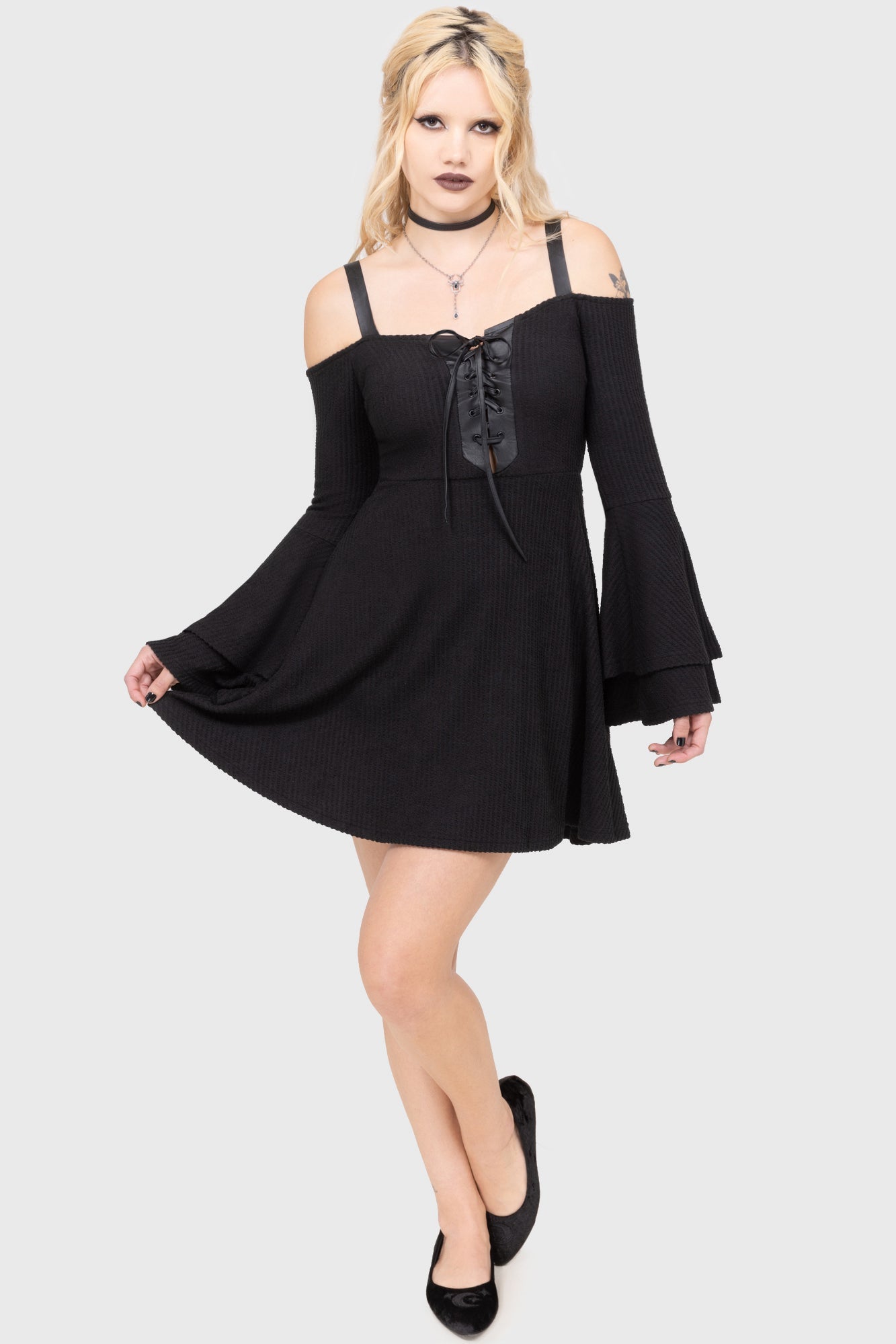 Dark Myth Dress Black