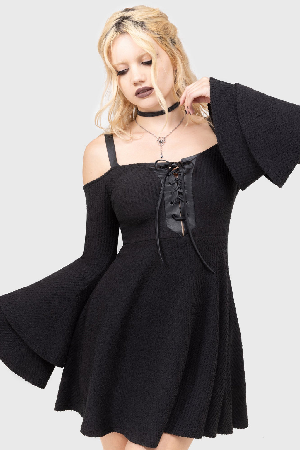 Dark Myth Dress Black