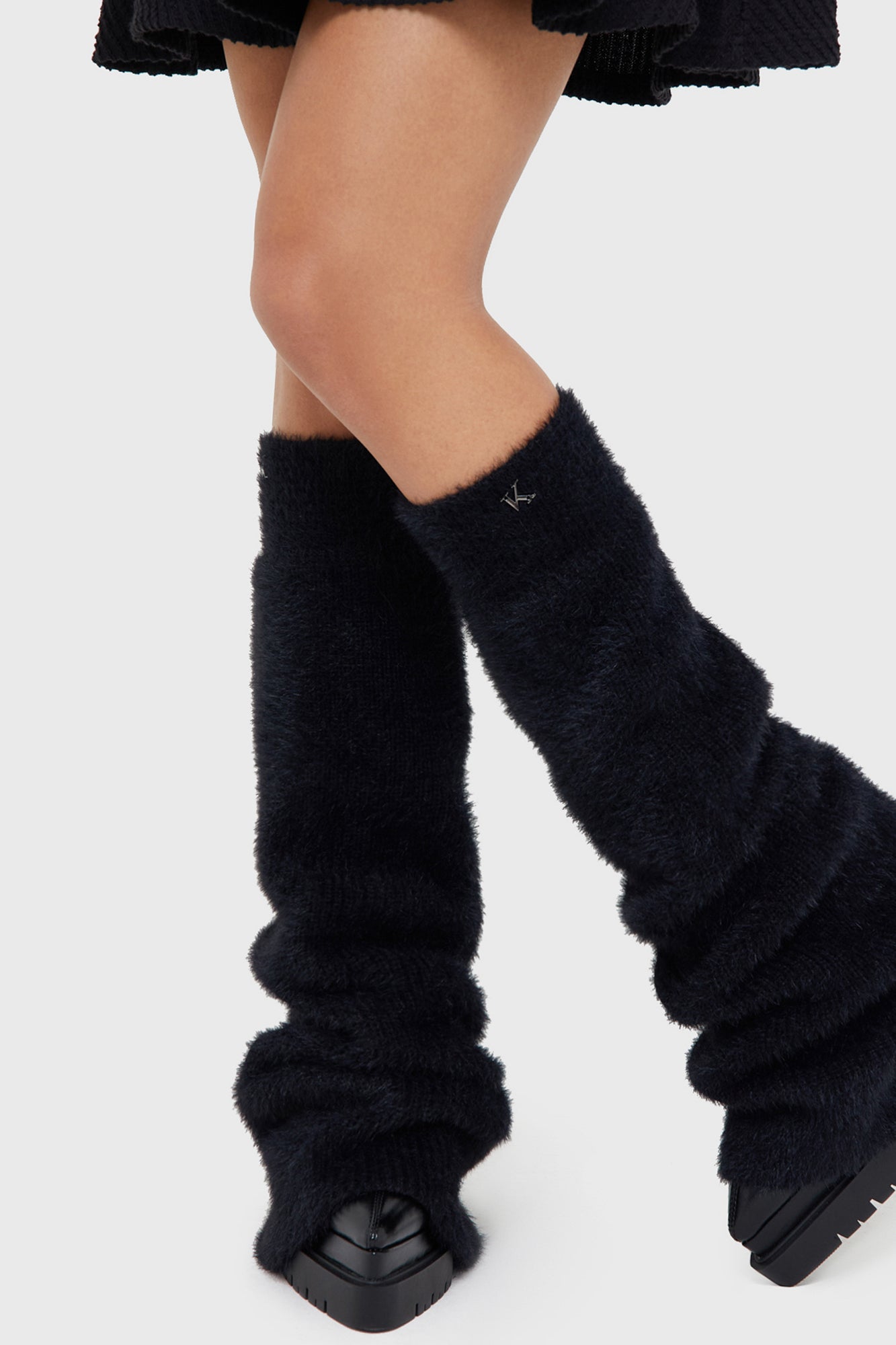 Dark Night Leg Warmers Black