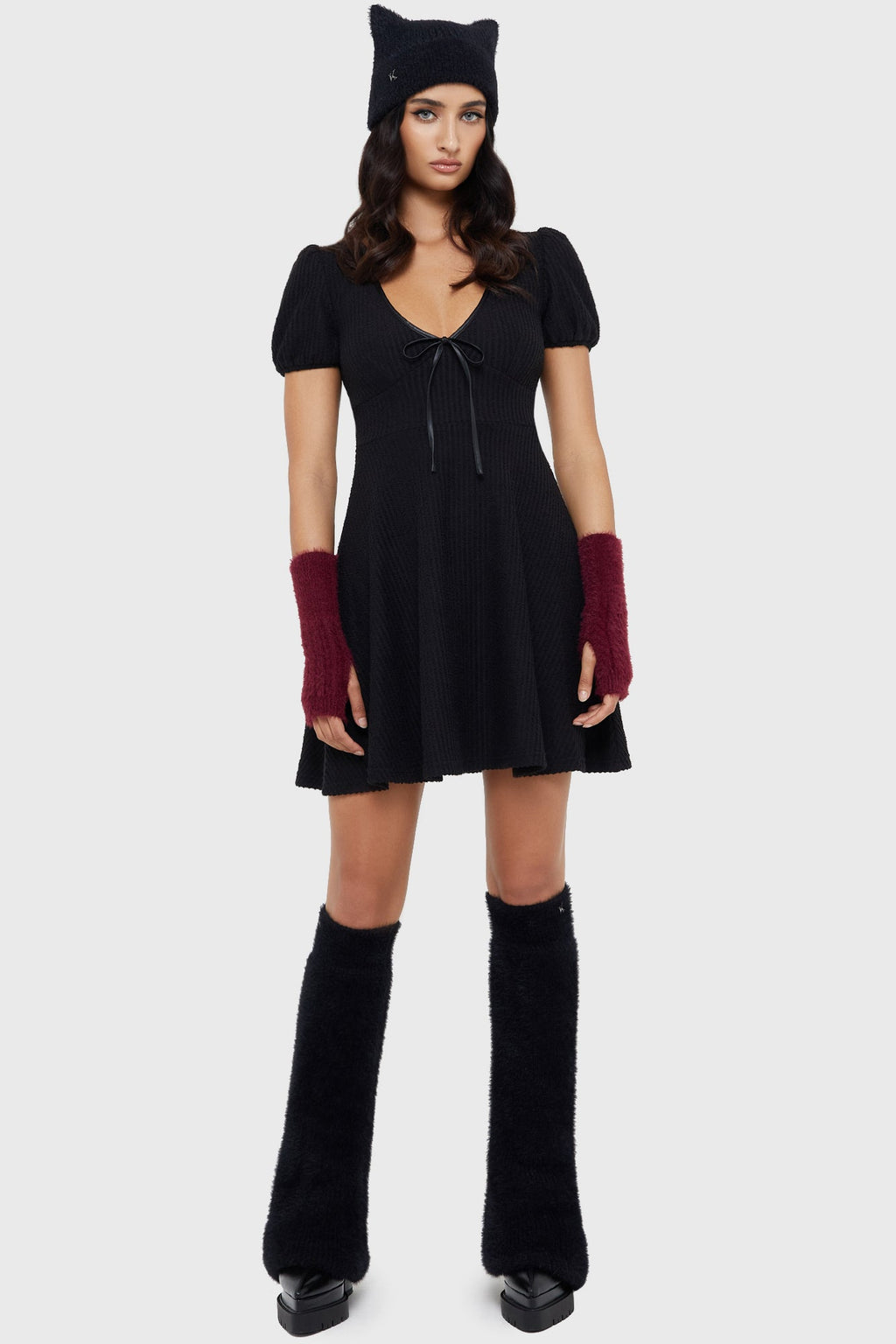 Dark Night Leg Warmers Black