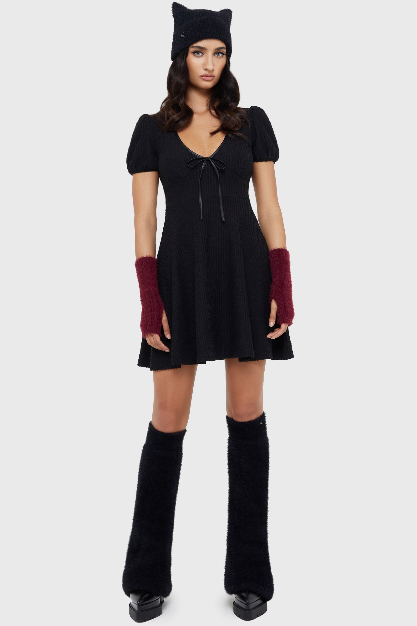 Dark Night Leg Warmers Black