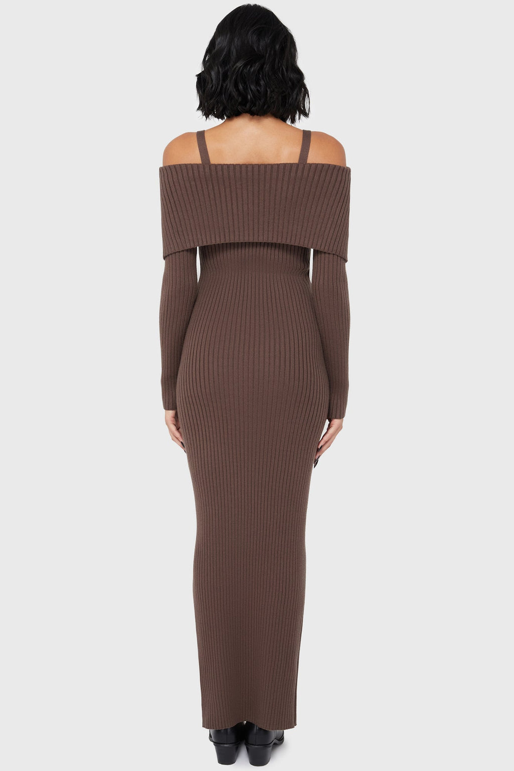 Dusk Empress Dress Brown