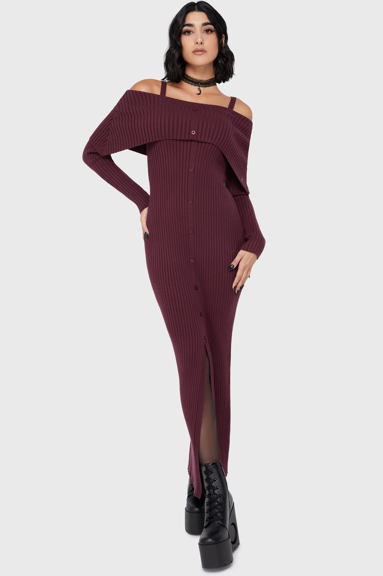 Dusk Empress Dress Purple