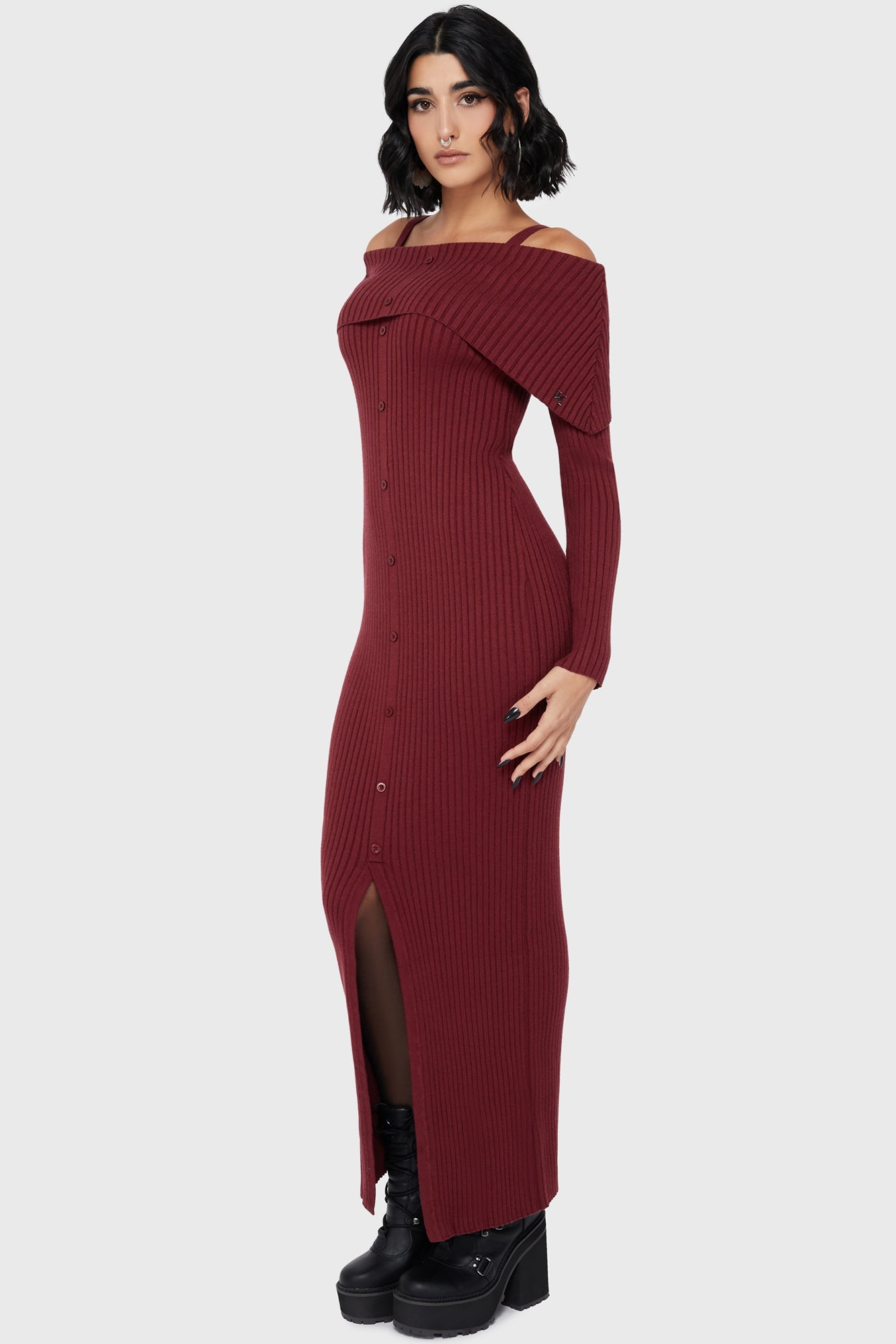 Dusk Empress Dress Red
