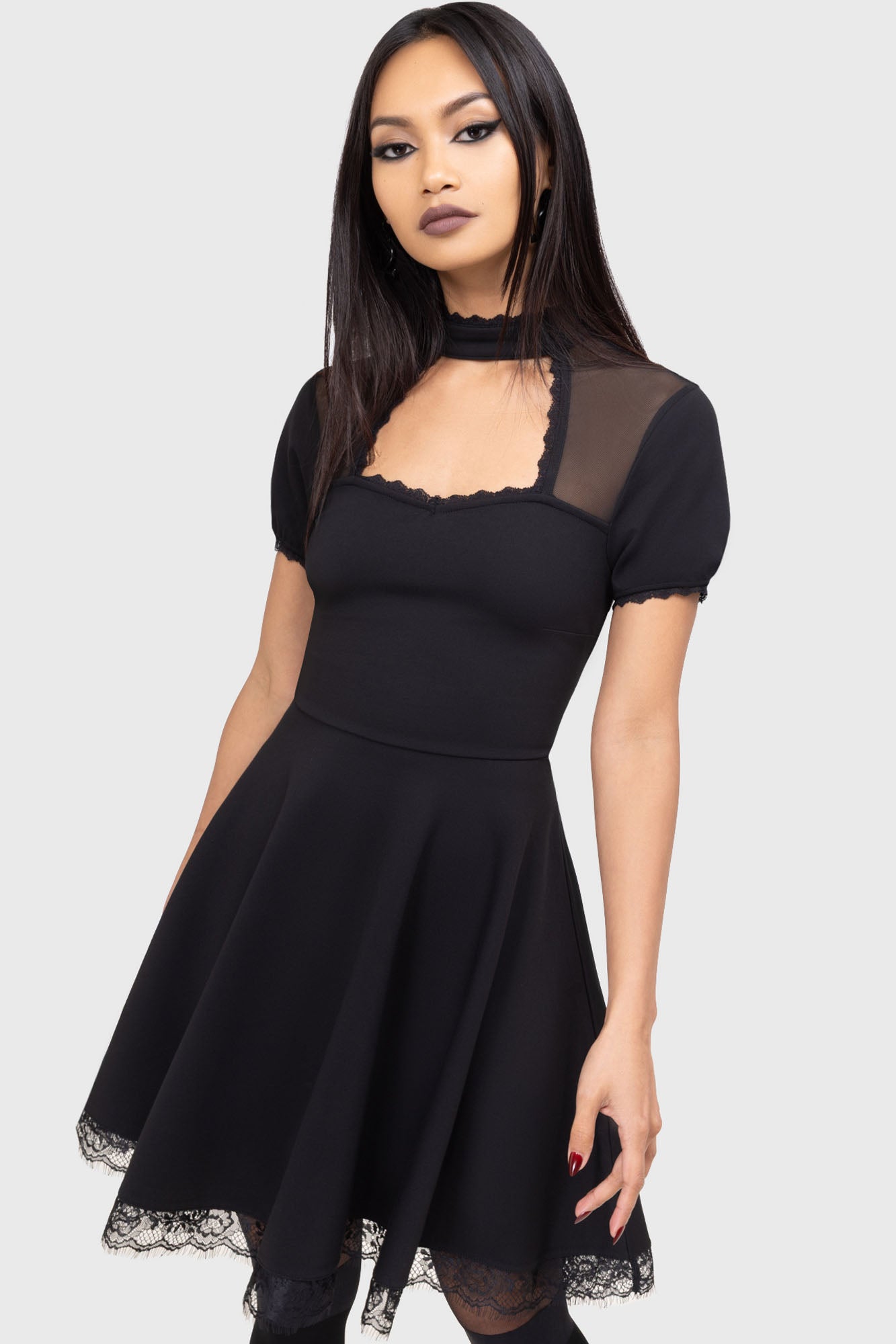 Draculana Skater Dress B