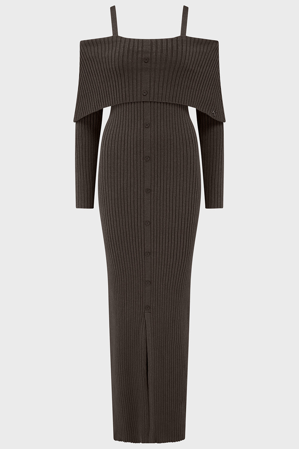 Dusk Empress Dress Brown