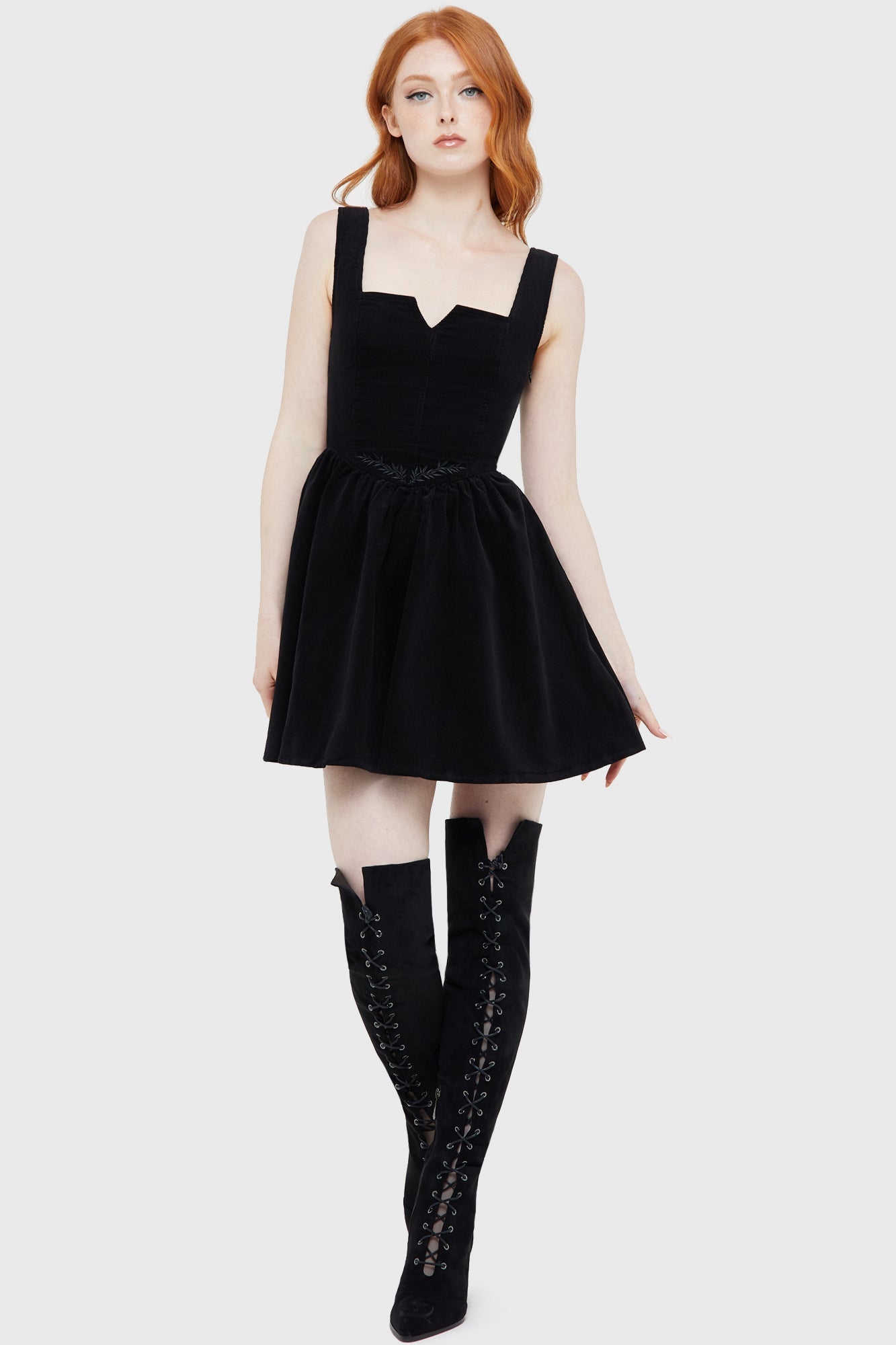 Elderroot Mini Dress BLACK