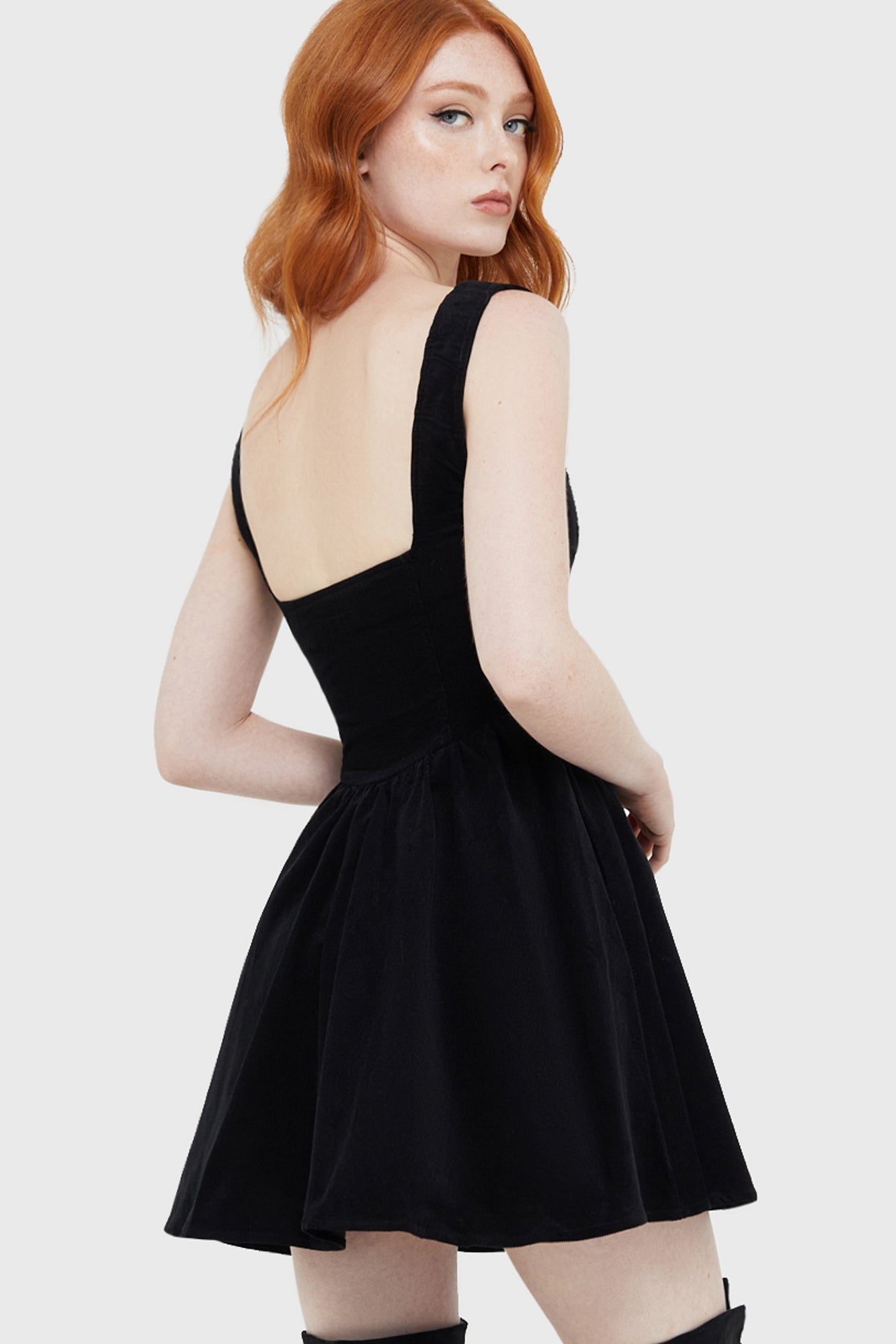 Elderroot Mini Dress BLACK