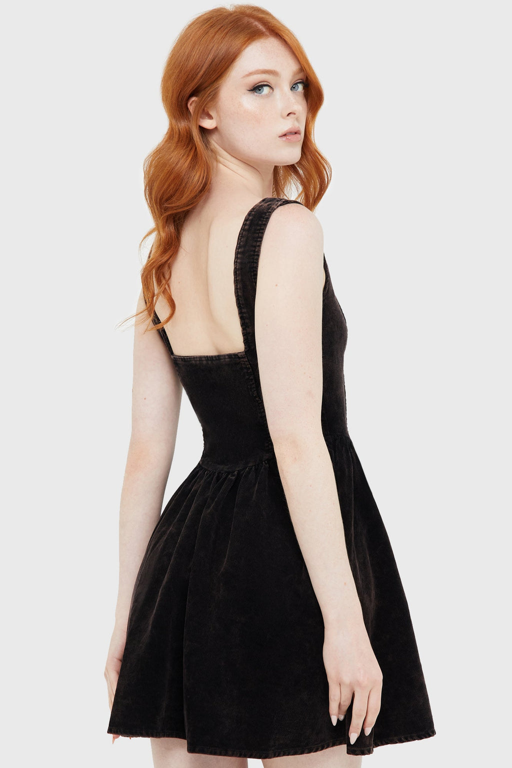 Elderroot Mini Dress BROWN