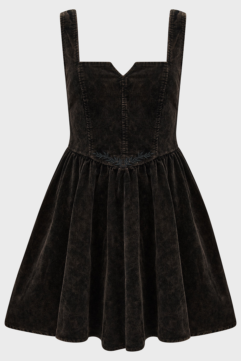 Elderroot Mini Dress BROWN