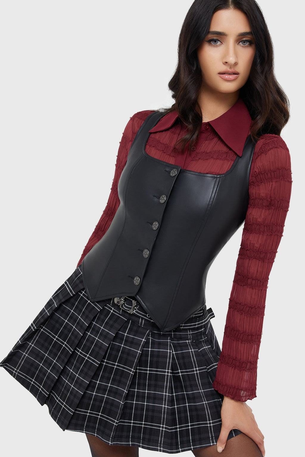 Fallen Light Top RED