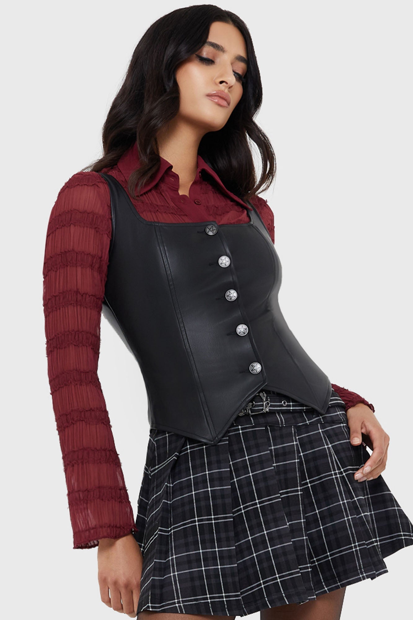 Fallen Light Top RED