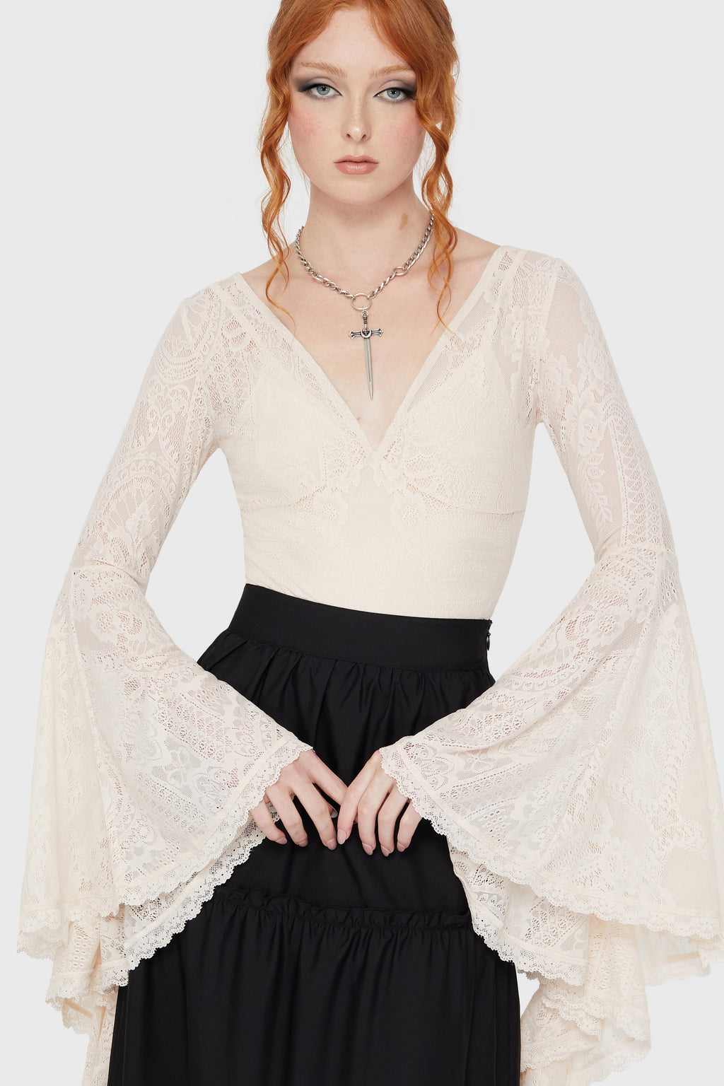 Fatal Attraction Bodysuit IVORY