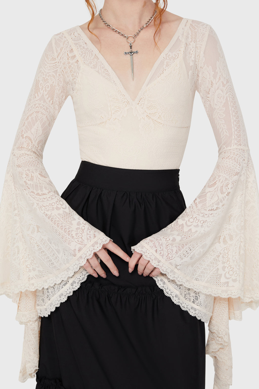 Fatal Attraction Bodysuit IVORY