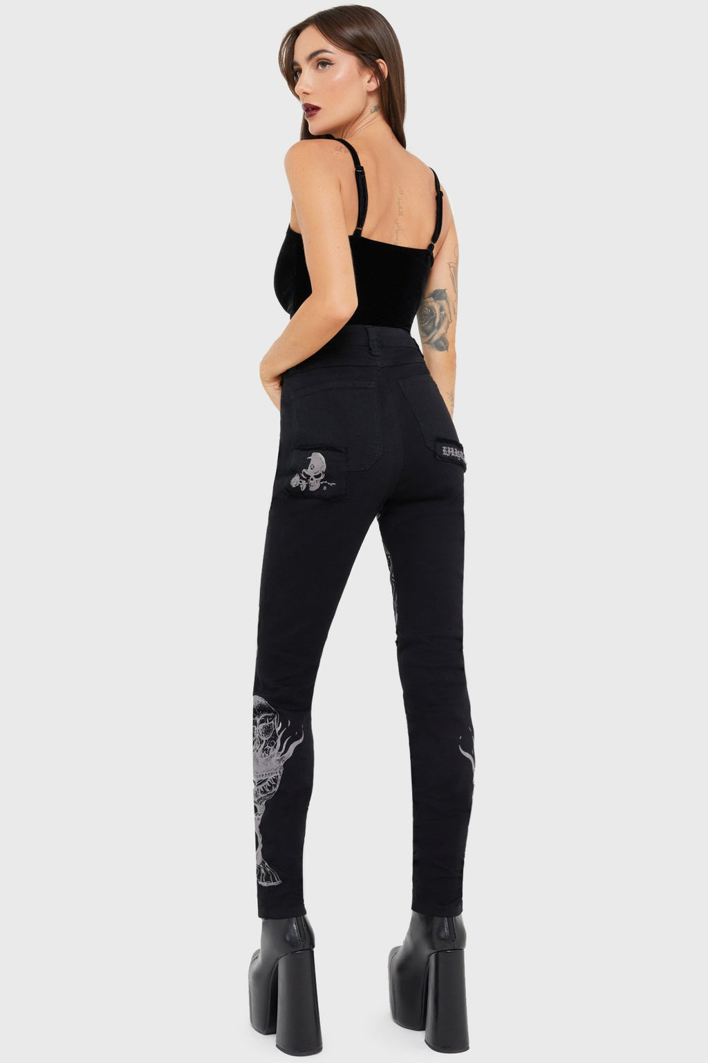 Grail Of Loathing Skinny Jeans