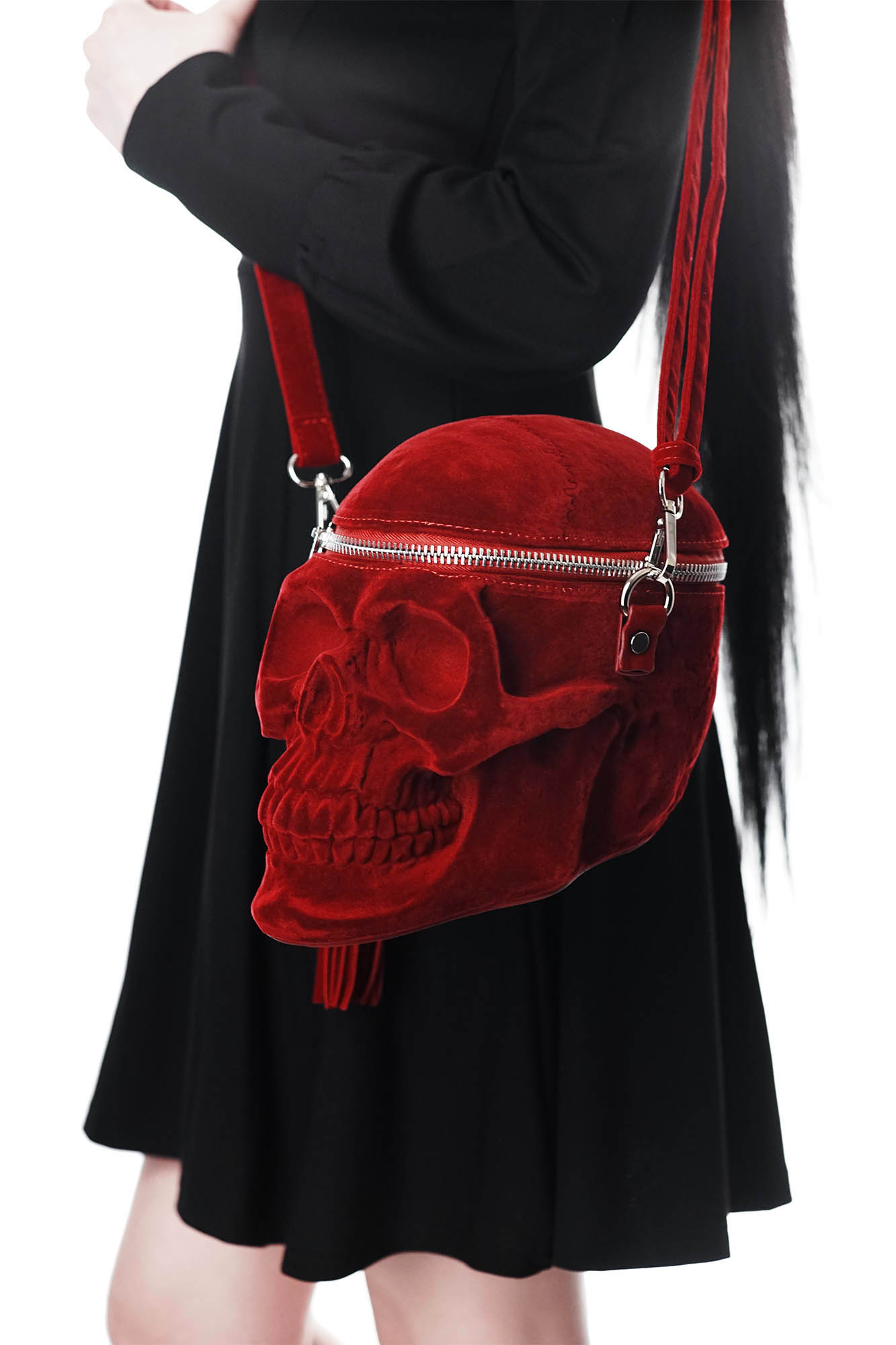 Grave Digger Skull Handbag BLOOD