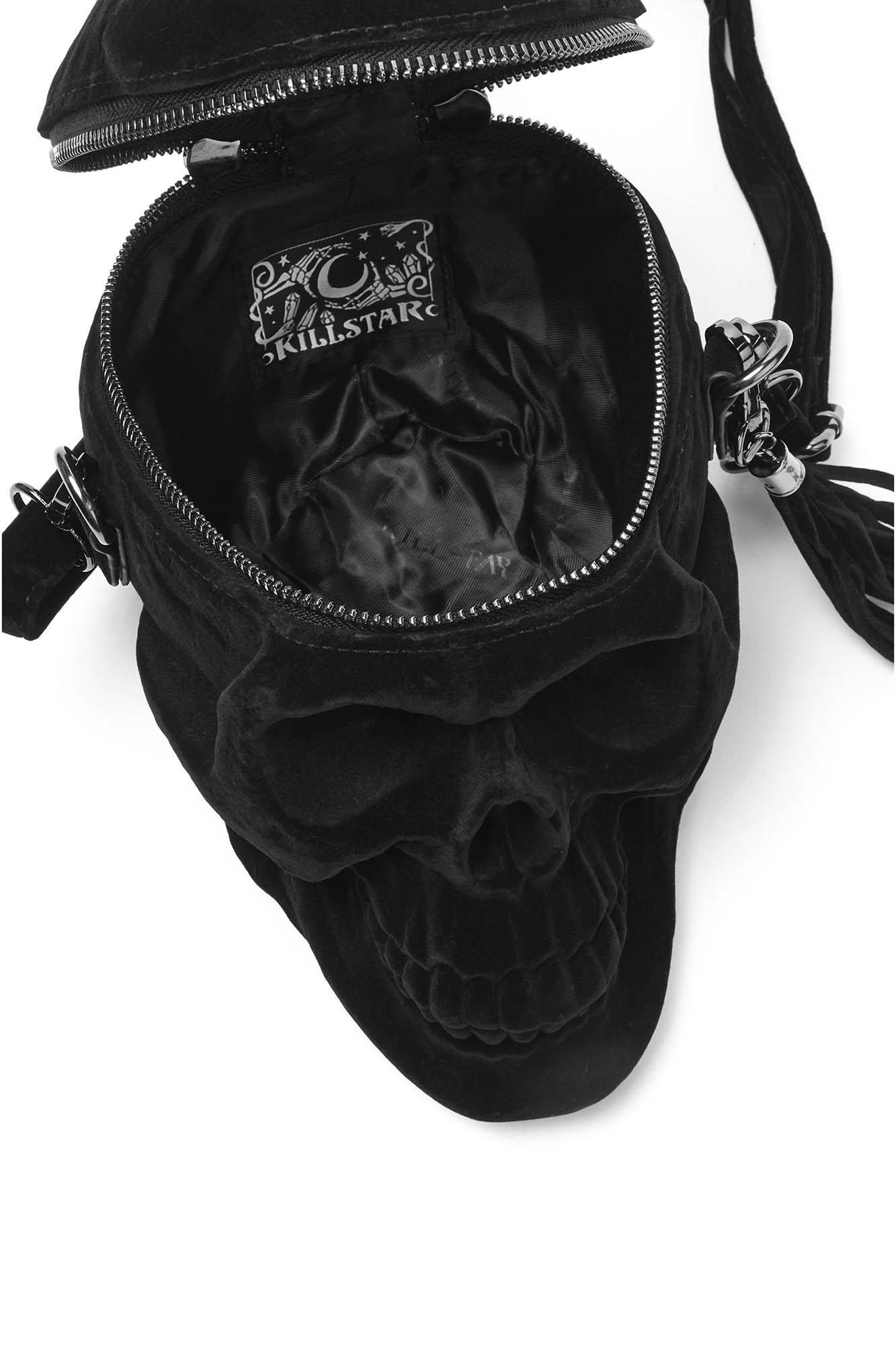 Grave Digger Skull Handbag VELVET
