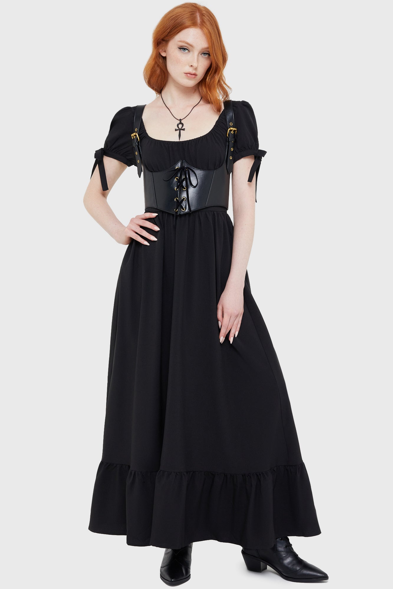 Grim Gretchen Dress BLACK