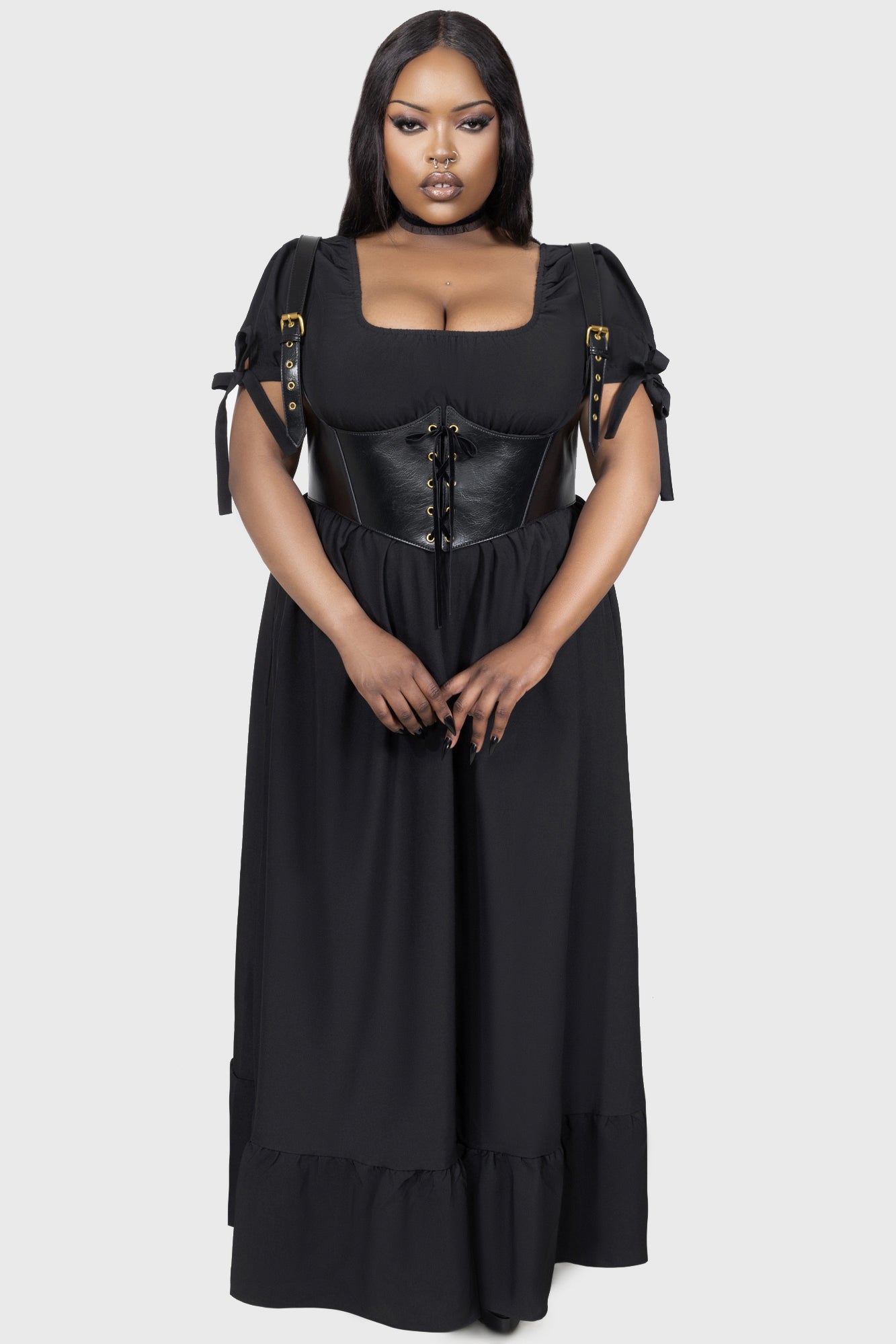 Grim Gretchen Dress BLACK
