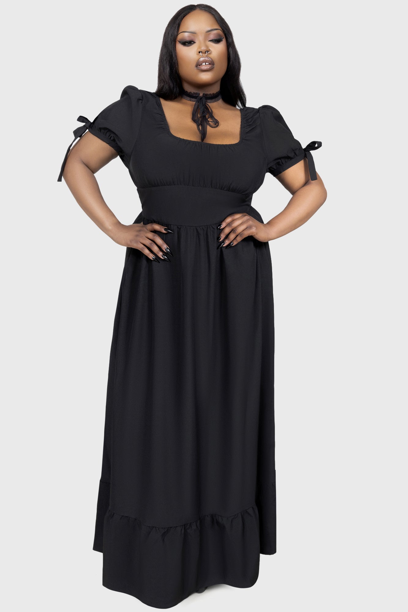 Grim Gretchen Dress BLACK