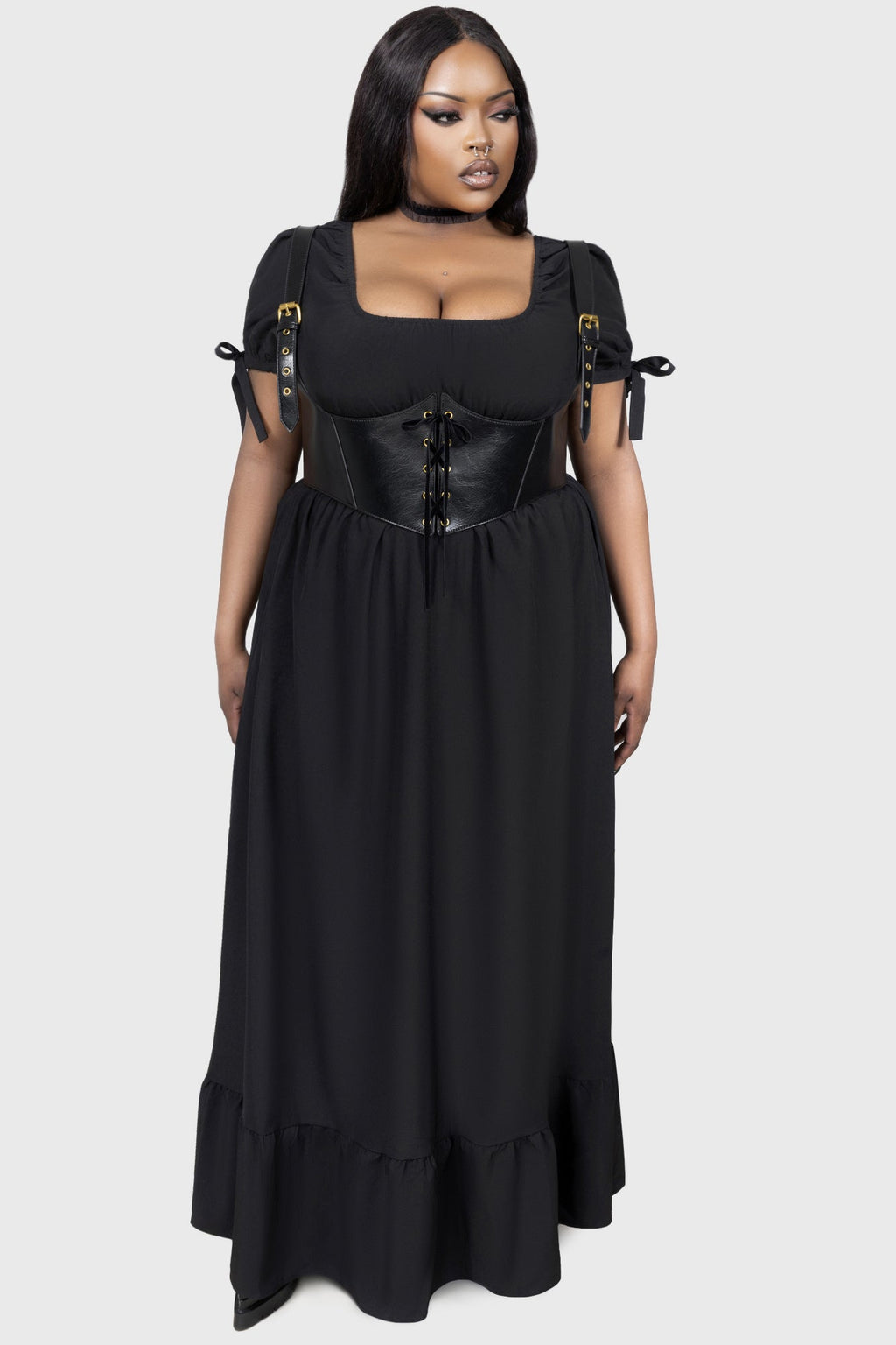 Grim Gretchen Dress BLACK