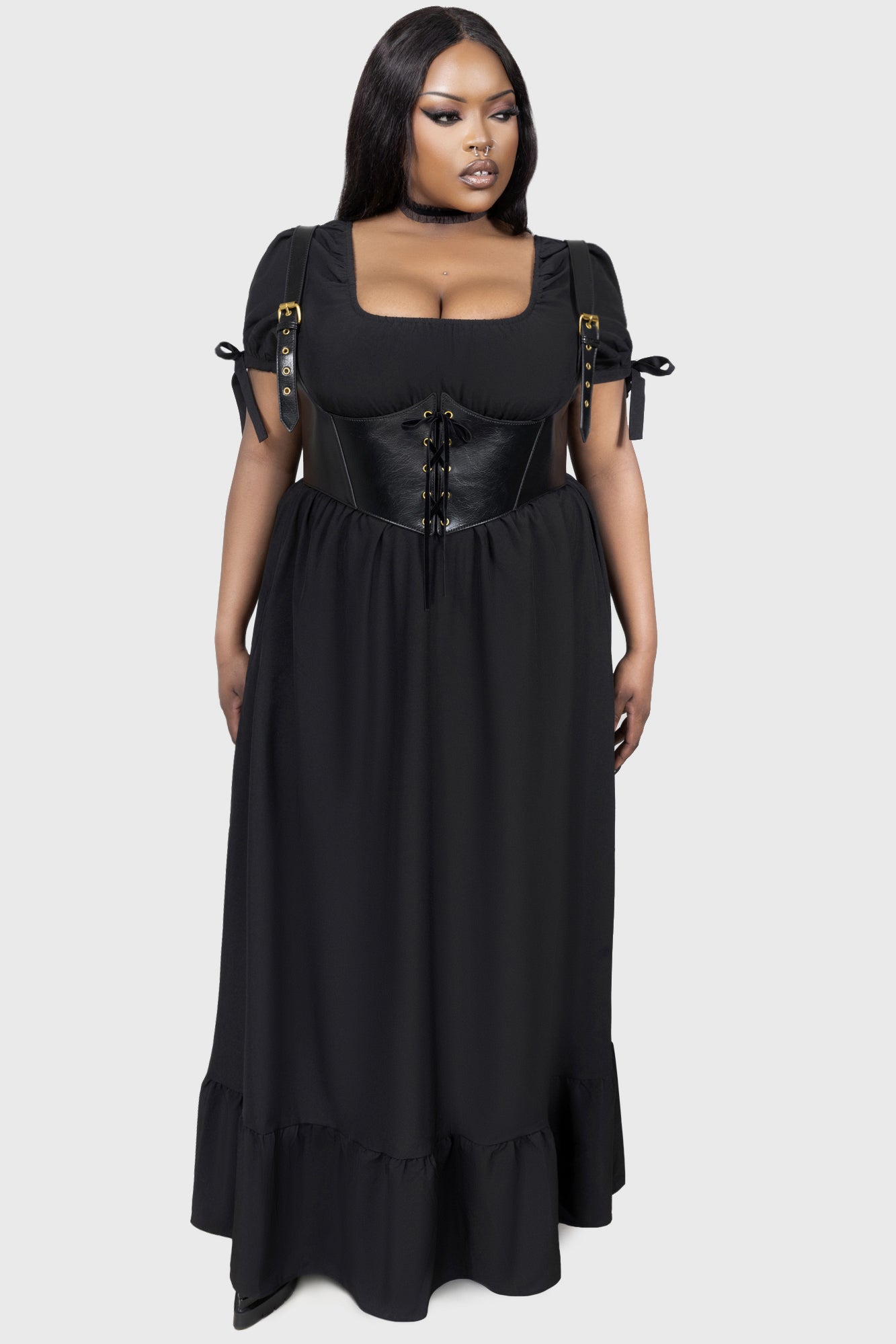 Grim Gretchen Dress BLACK