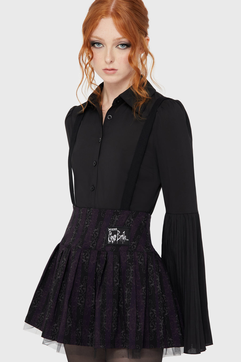 Haunted Phase Pinafore Skirt