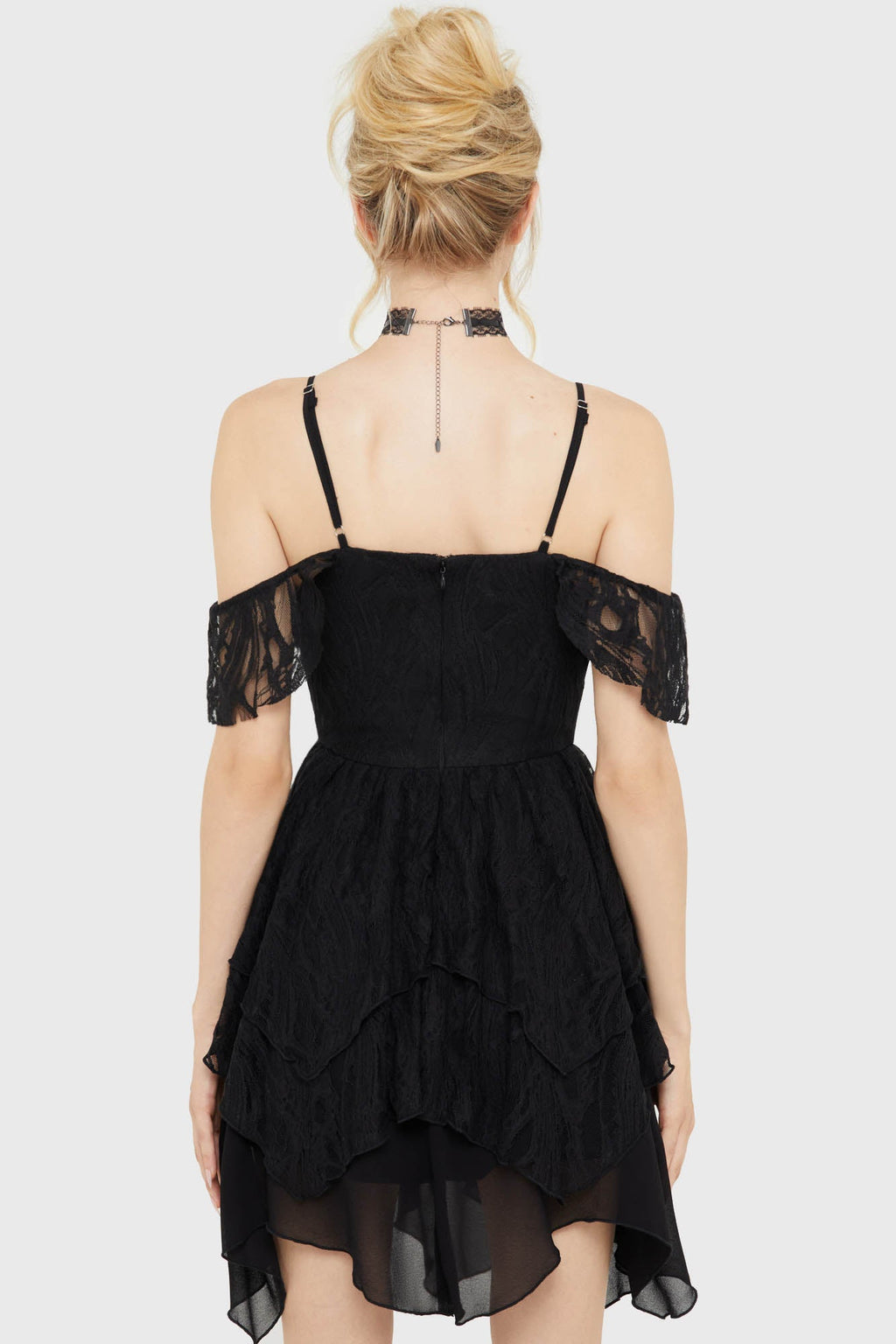 Haunted Union Dress BLACK