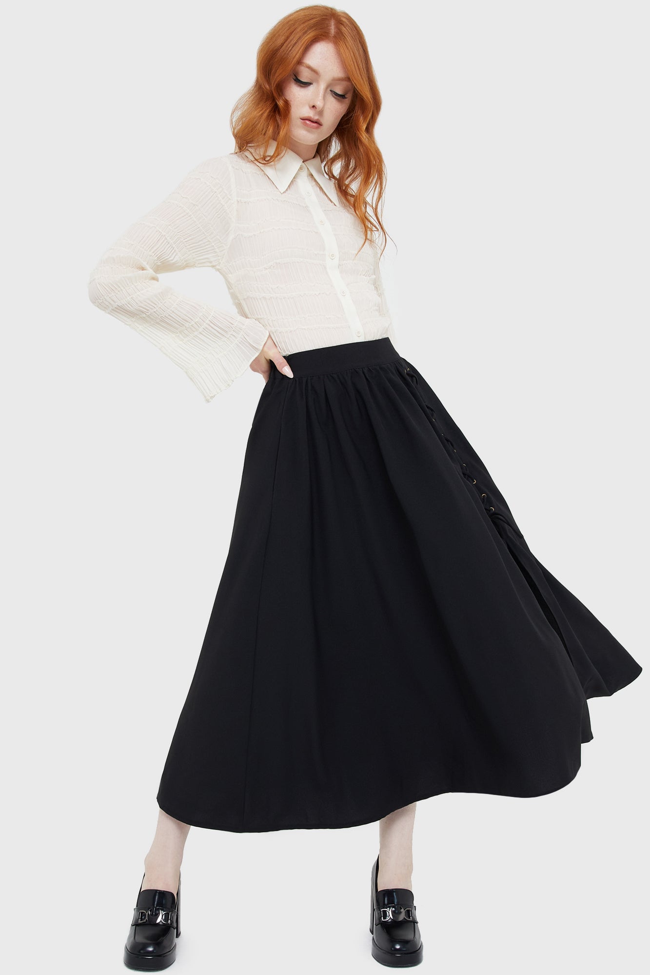 Haven Hollow Skirt BLACK