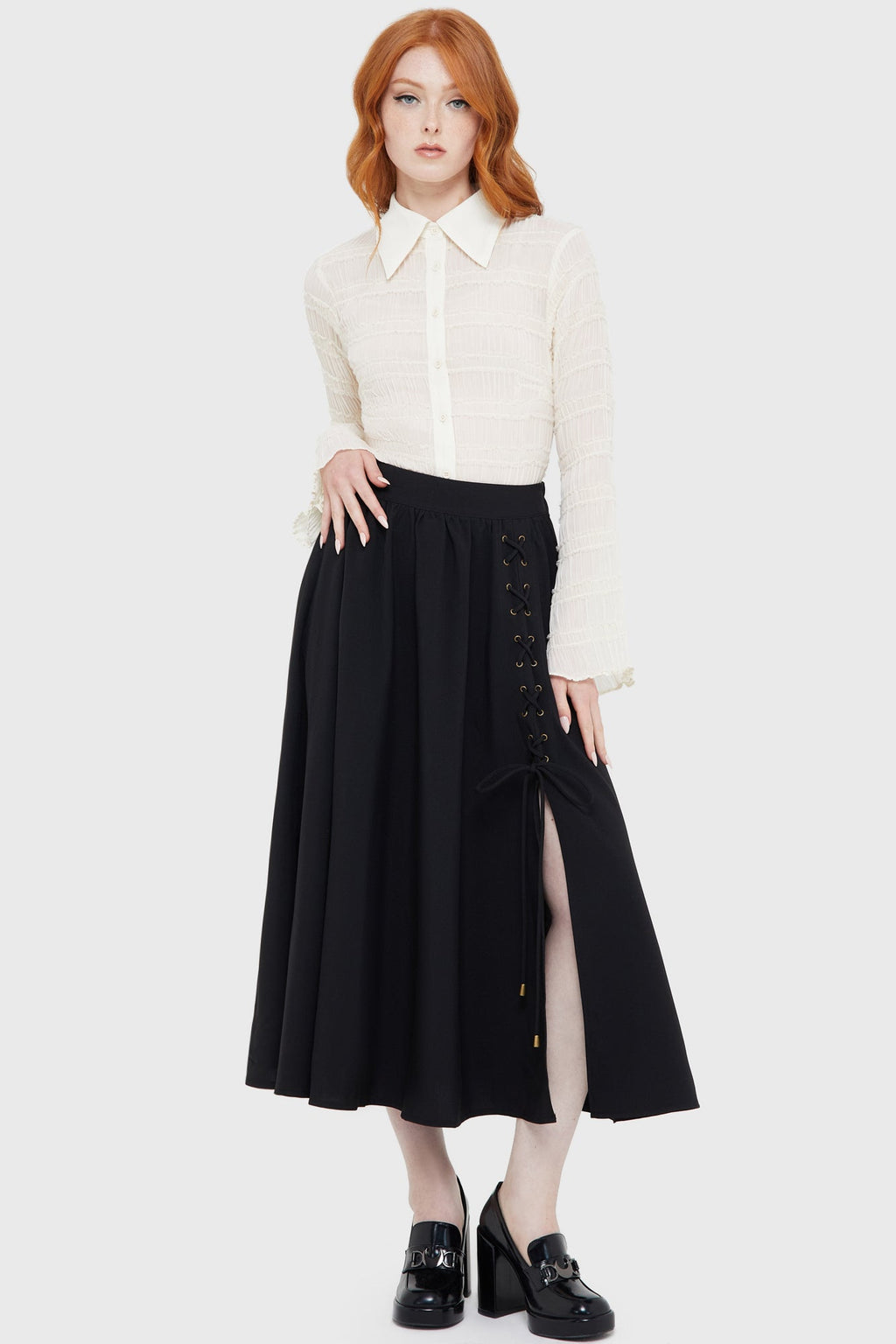 Haven Hollow Skirt BLACK