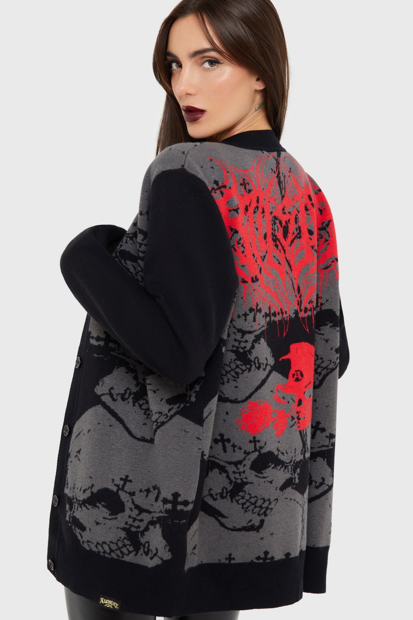 Headstone Knit Cardigan