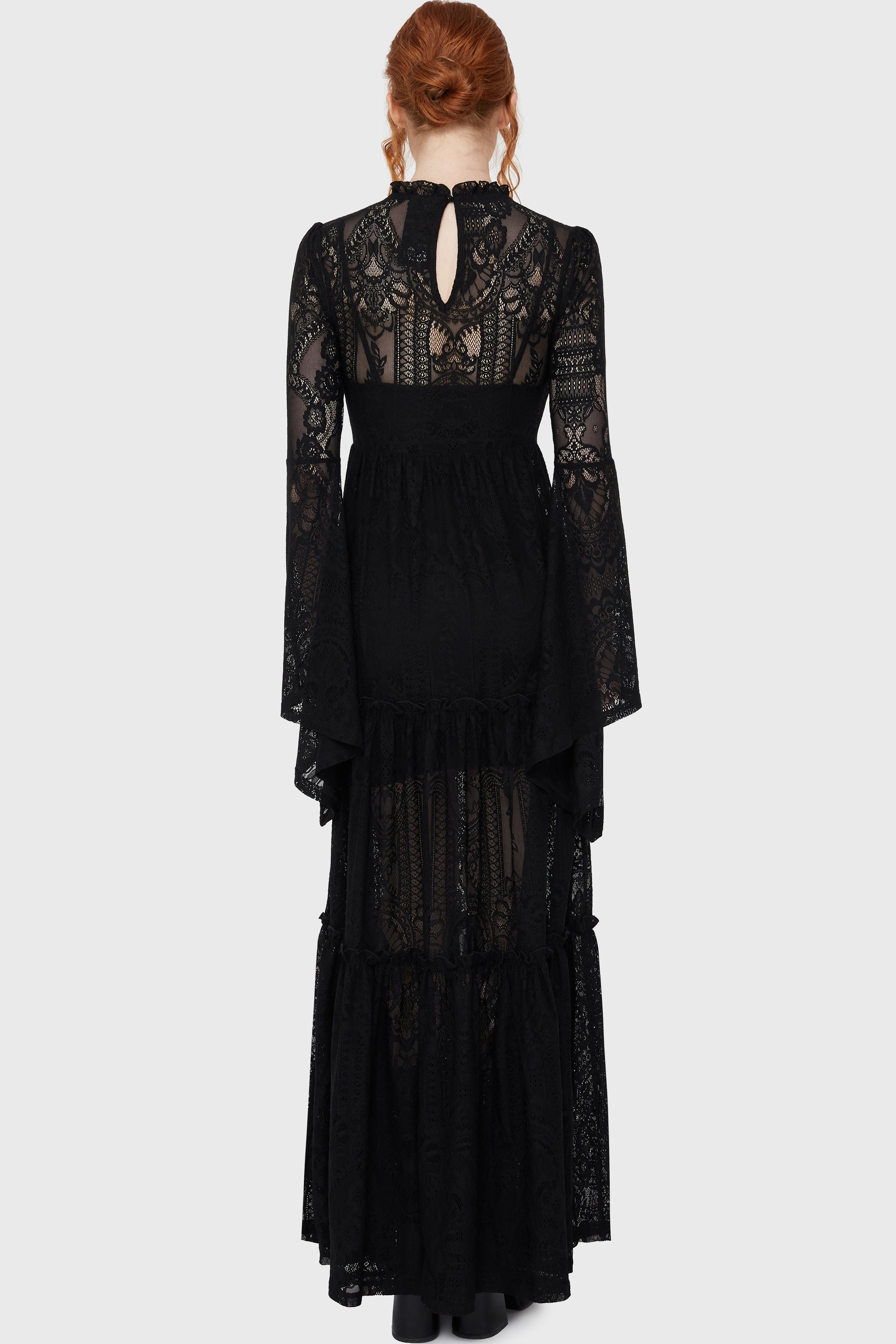 Hecate Lace Maxi Dress B
