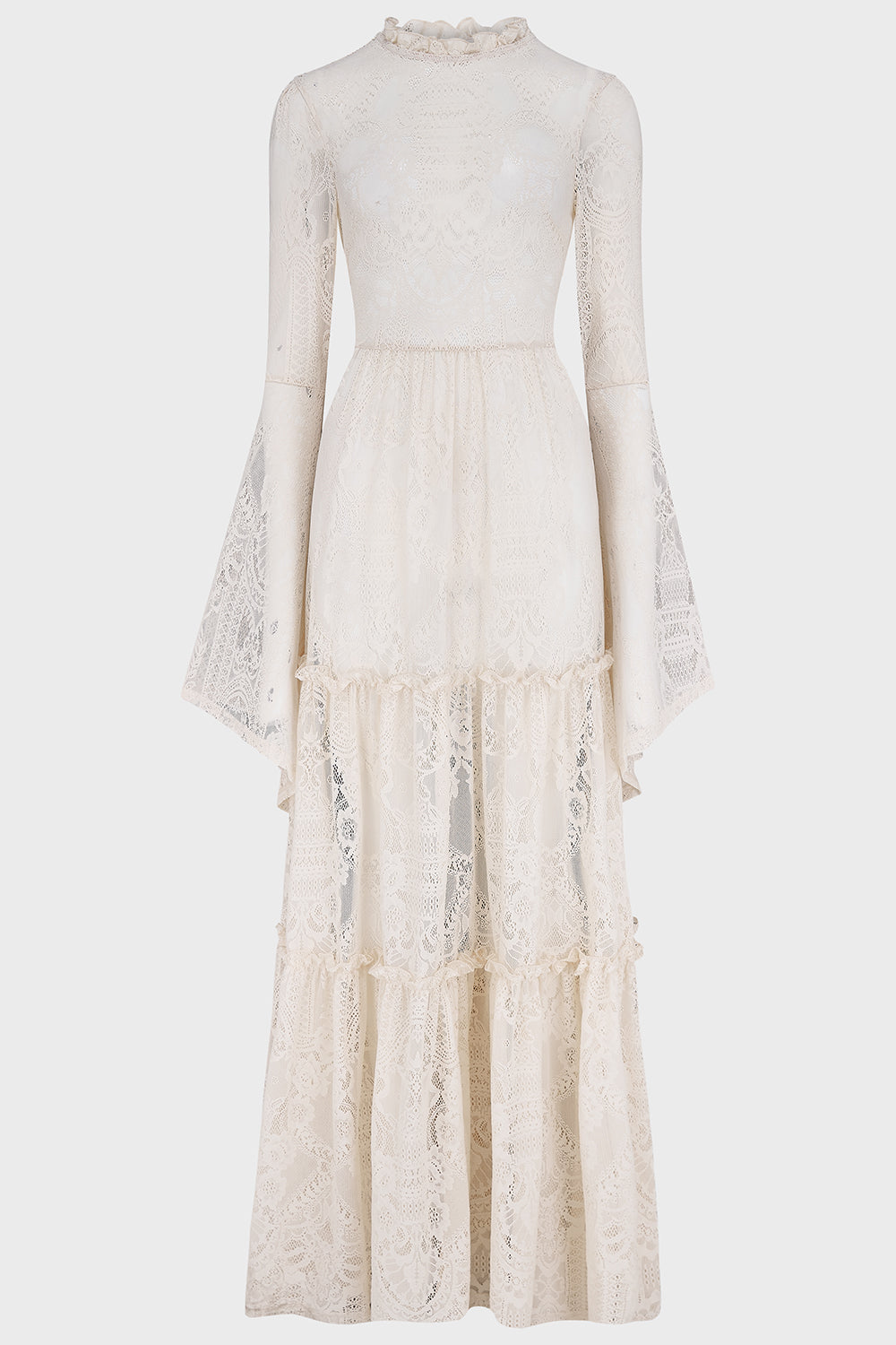 Hecate Lace Maxi Dress IVORY