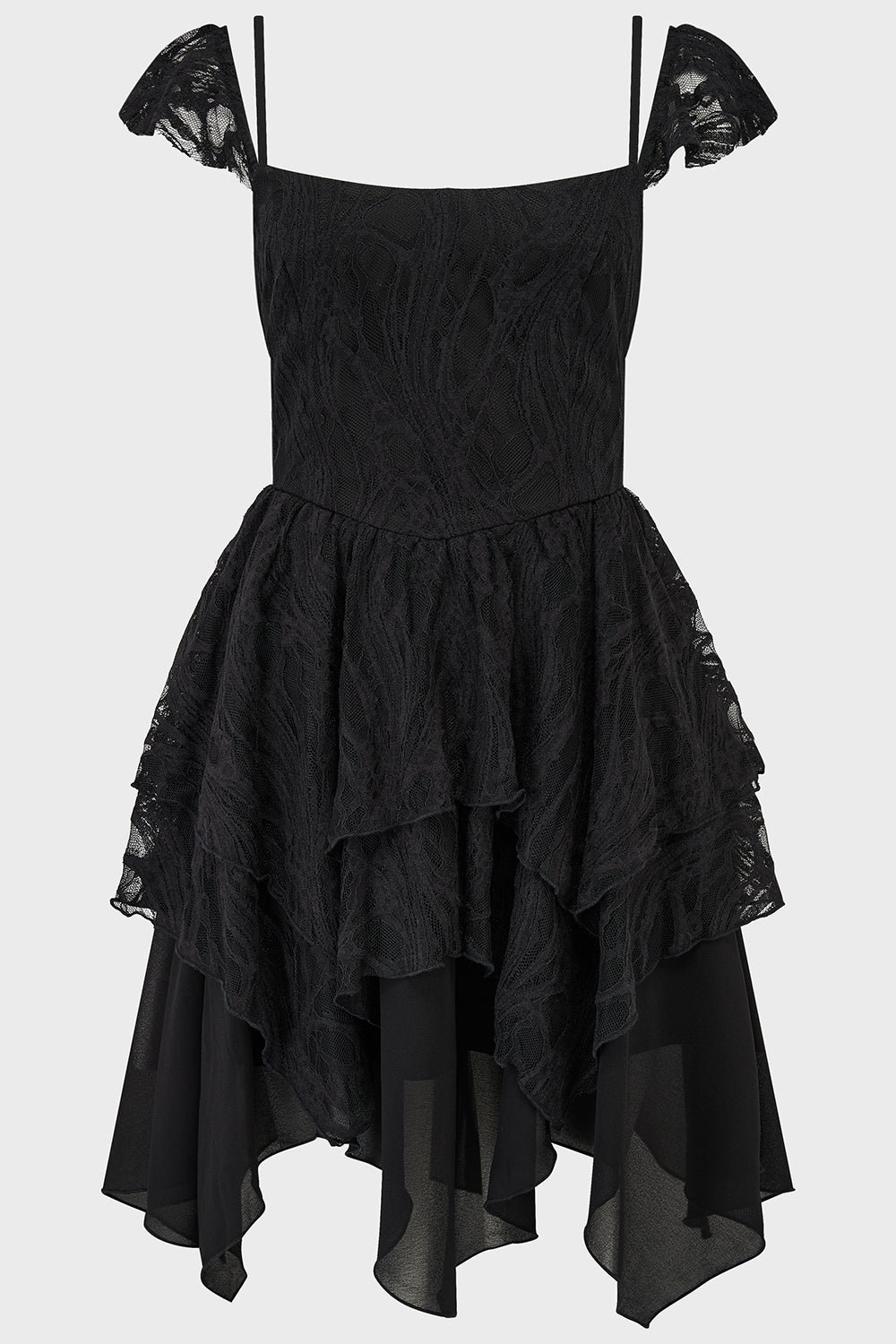 Haunted Union Dress BLACK