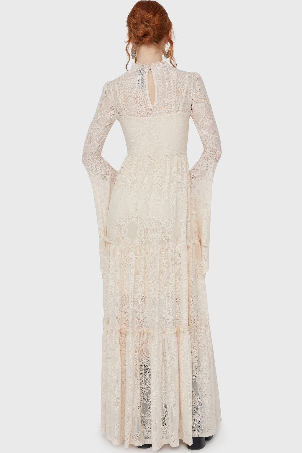 Hecate Lace Maxi Dress IVORY
