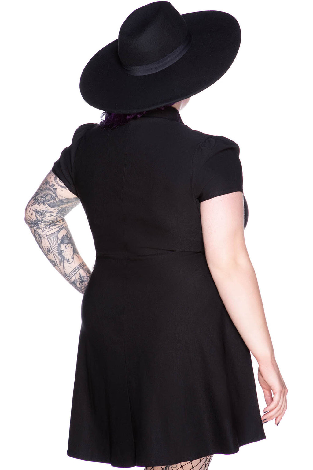 Jovana Collar & Ring Dress PLUS